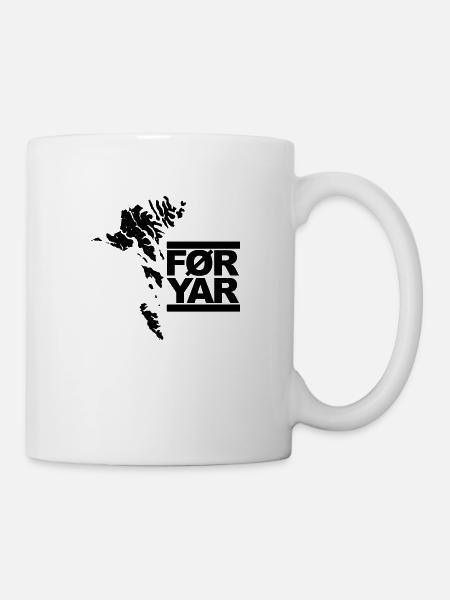 Färöer Inseln - Tasse - Weiß