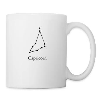 Capricorne - Mug blanc - blanc - Droite