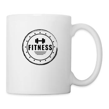 Fitness, sport, athlete, gym, gym - Mug - white - Right