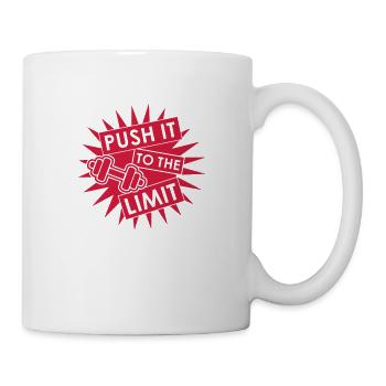 Push it to the Limit 02 - Tasse - Weiß - Rechts