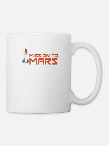 Mission to Mars - Tasse - Weiß