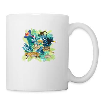 South America Jungle Light - Mug blanc - blanc - Droite