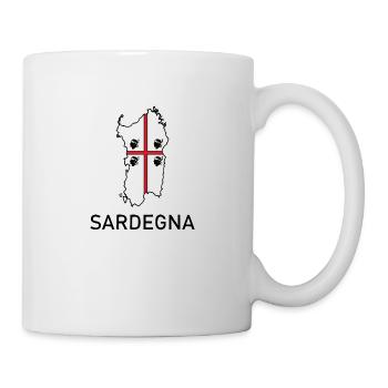 Sardinien - Tasse - Weiß - Rechts