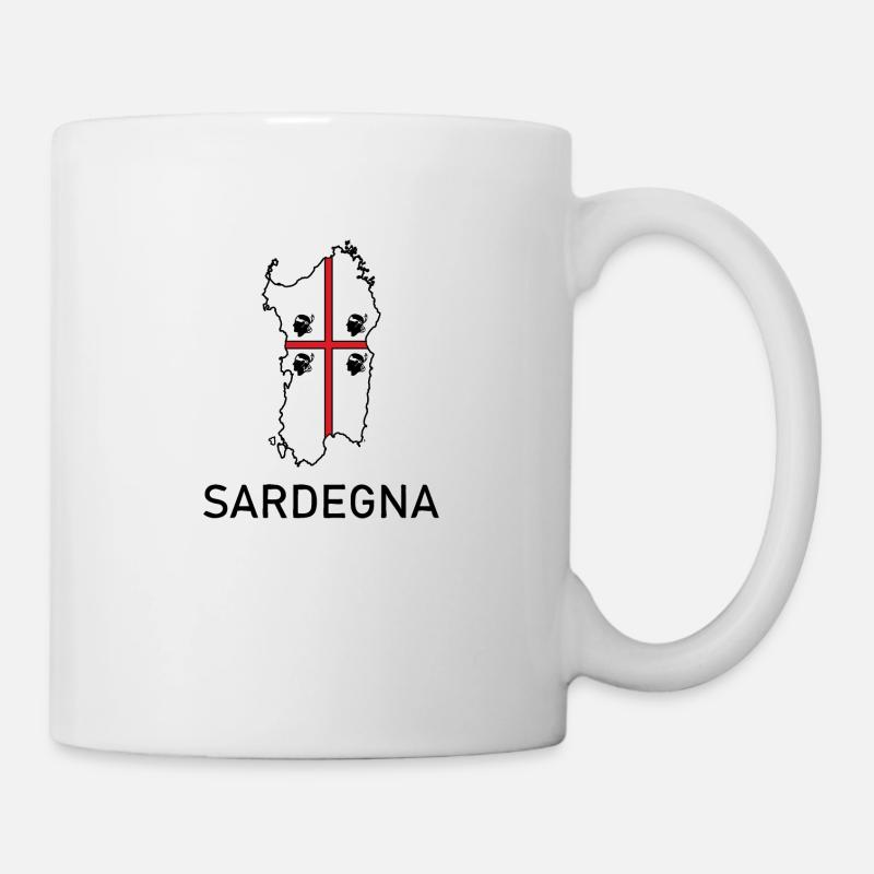 Sardinien - Tasse - Weiß