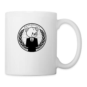 Anonymours Body White - Mug blanc - blanc - Droite