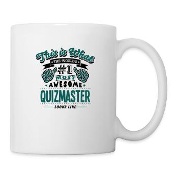 quizmaster world no1 most awesome copy - Mug - white - Right