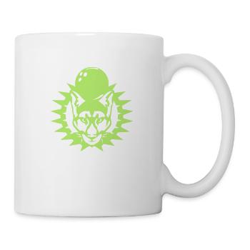 bowling cougar logo sport boule panthere - Mug blanc - blanc - Droite