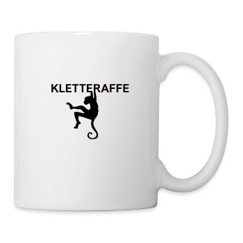 Kletteraffe - Tasse - Weiß - Rechts