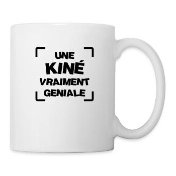 Kiné / Kinesitherapeute / Kinésithérapie / Masseur - Mug blanc - blanc - Droite