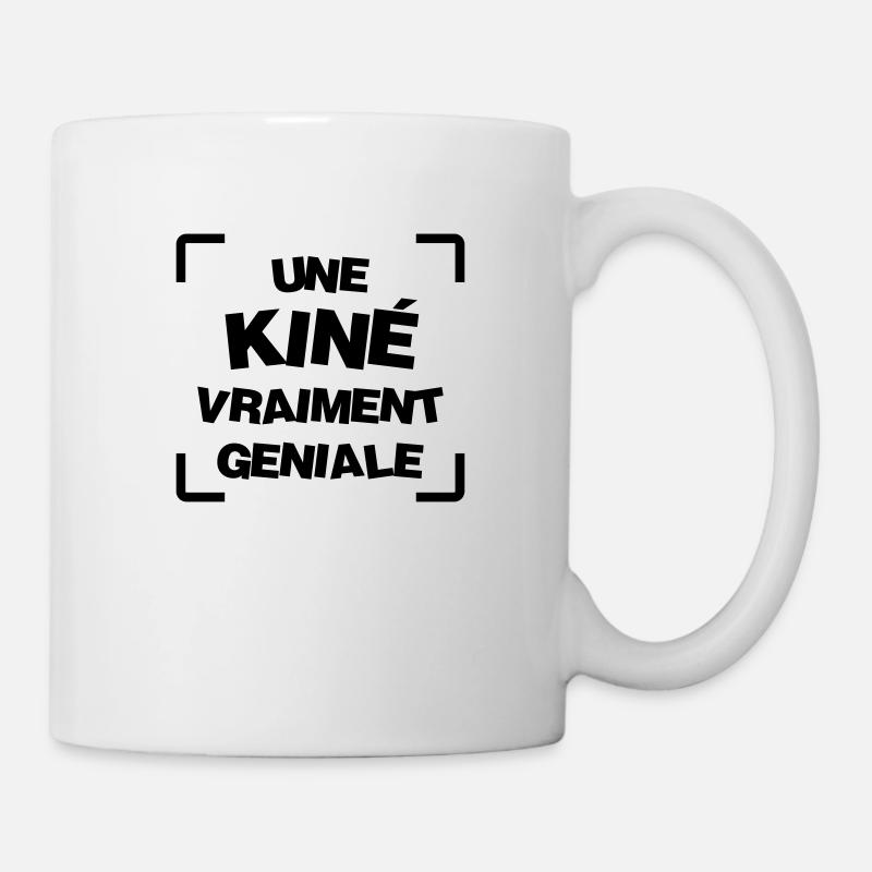 Kiné / Kinesitherapeute / Kinésithérapie / Masseur - Mug blanc - blanc