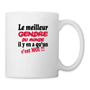 Le meilleur gendre du monde c'est moi !! - Mug - white - Right