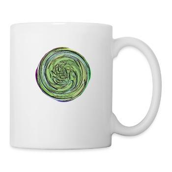 Kreis, Rund, Kugel - Tasse - Weiß - Rechts