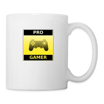 Zocker Design pour joueurs professionnels - Mug blanc - blanc - Droite