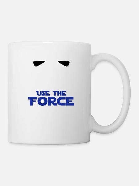 STAR WARS - USE LA FORCE - Mug blanc - blanc