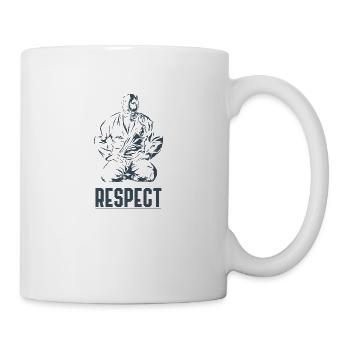 Kampfsport MMA Geschenk Judo Karate Taekwondo - Tasse - Weiß - Rechts