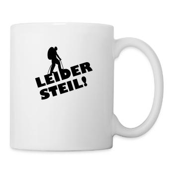 Bergsteiger - Tasse - Weiß - Rechts