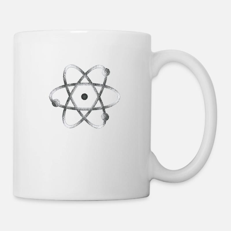 atom - Mug - white