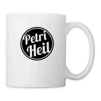 Petri Heil - Tasse - Weiß - Rechts