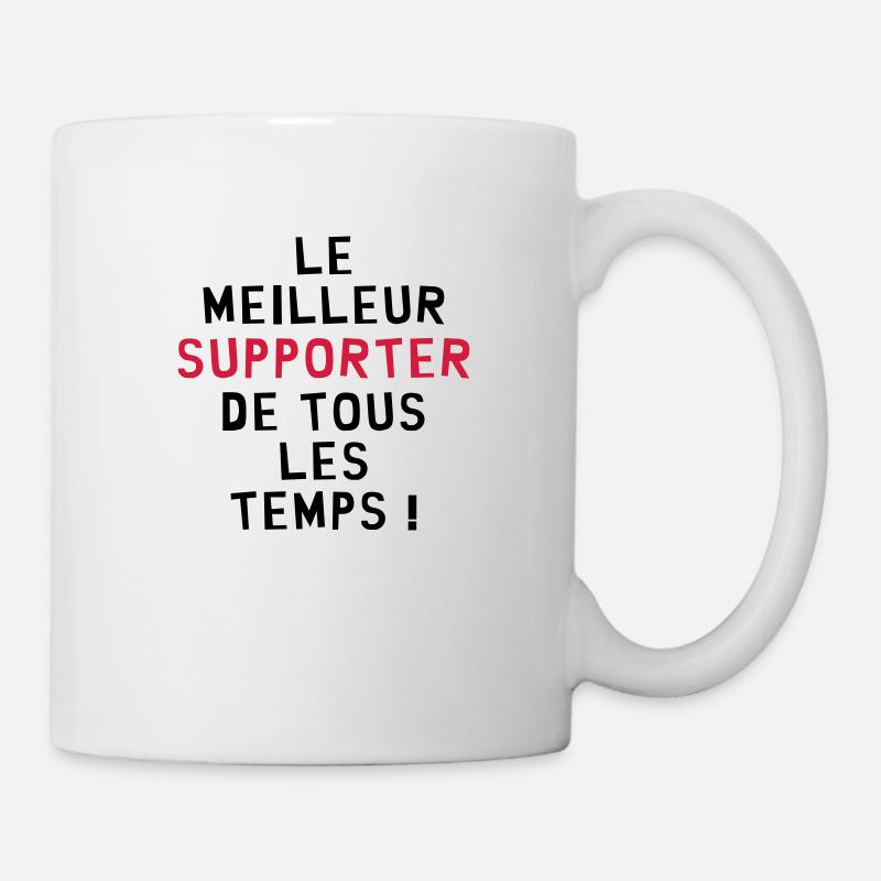 Supporter / Supportrice / Sport / Supporteur - Mug blanc - blanc
