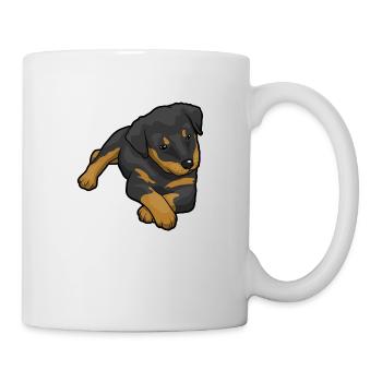 Rottweiler Dog - Mug - white - Right