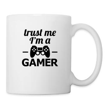 gamer - Tasse - Weiß - Rechts
