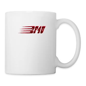 2F4U - Too Fast For You - Tasse - Weiß - Rechts