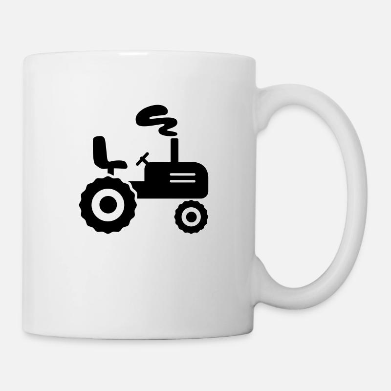 Traktor - Tasse - Weiß