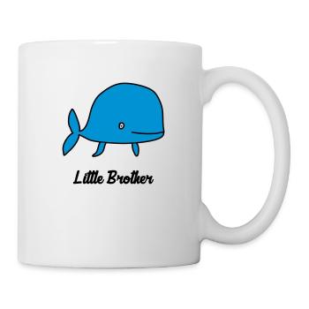 Bruder Brother Baby Geburtstag Geburt Familie - Tasse - Weiß - Rechts