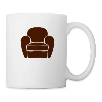 fauteuil chair 2402 - Mug blanc - blanc - Droite