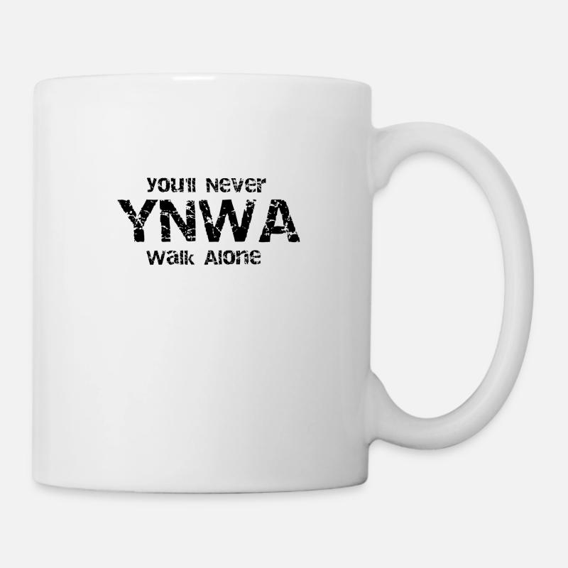 YNWA - Tasse - Weiß