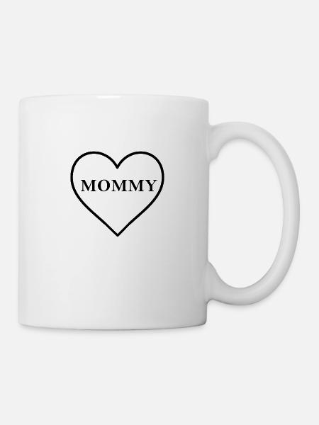 Heart Mommy / Mom - Mug - white