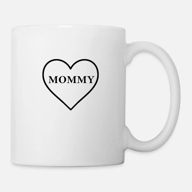 Heart Mommy / Mom - Mug - white