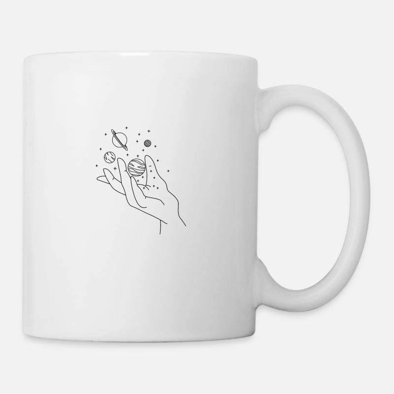 planet - Mug - white