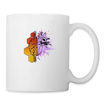 Brain and Heart - Mug - white - Right