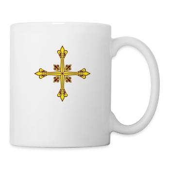 Musketier Fleur de Lys - Tasse - Weiß - Rechts