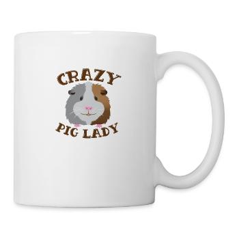 Dame cochon dinde cochon - Mug blanc - blanc - Droite