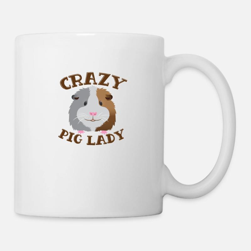 Dame cochon dinde cochon - Mug blanc - blanc