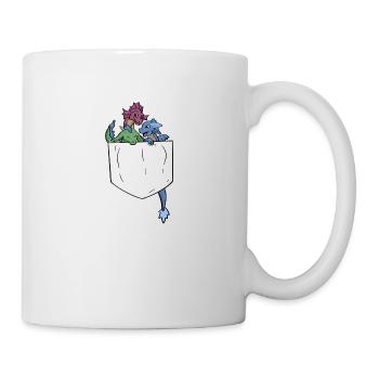 Monstres de poche - Mug blanc - blanc - Droite