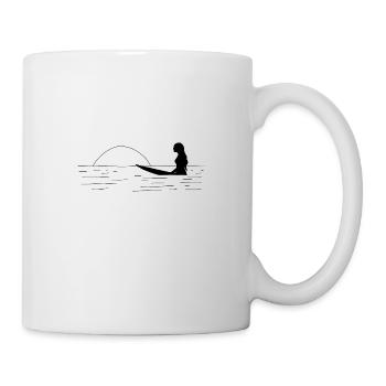 SURFER GIRL - Tasse - Weiß - Rechts