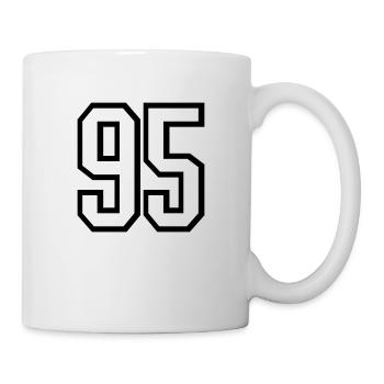 95 - Tasse - Weiß - Rechts