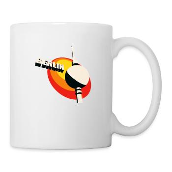Berlin Fernsehturm retro - Tasse - Weiß - Rechts