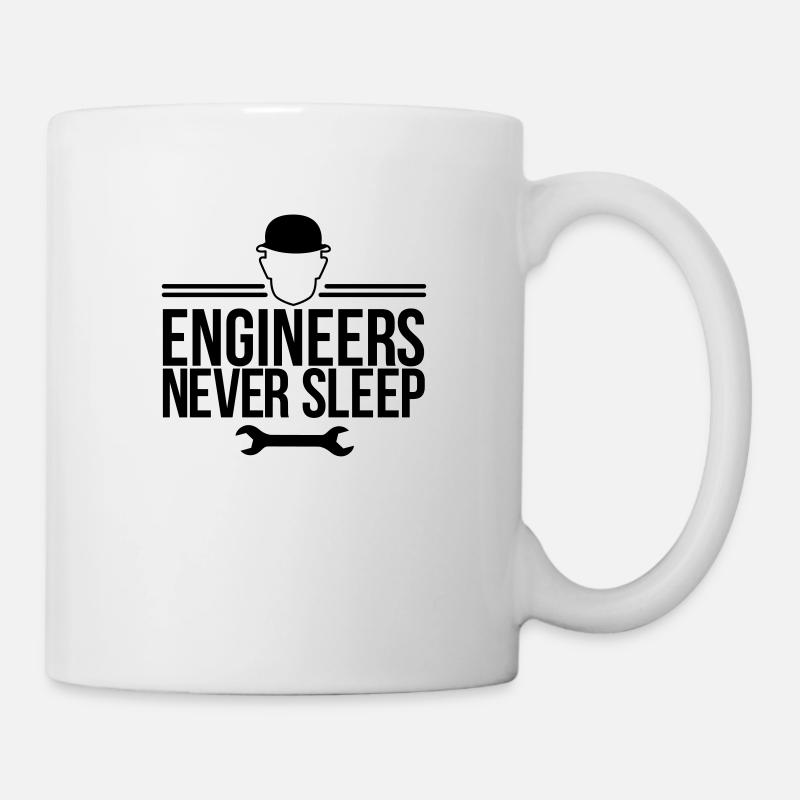 Ingénieur - Mug blanc - blanc