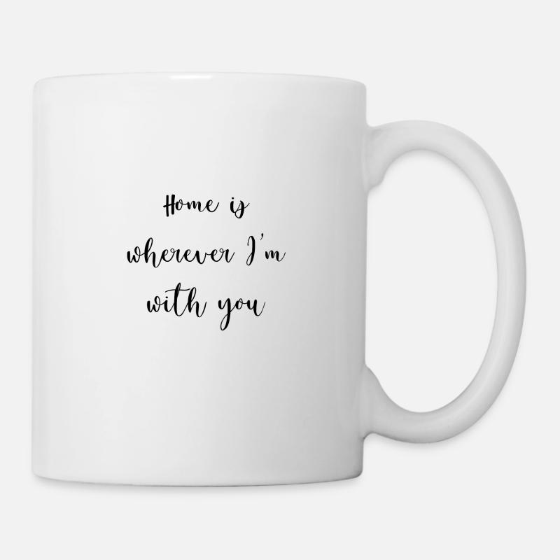 HOME | romantic statement - Mug - white