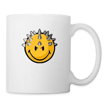 Smiley metallhead - Tasse - Weiß - Rechts