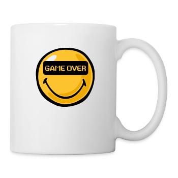 Smiley Game Over - Mug blanc - blanc - Droite