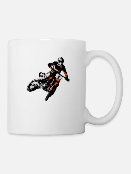 MotoCross - Mug - white