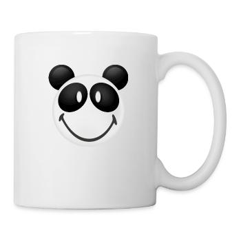 Smiley Panda - Mug blanc - blanc - Droite