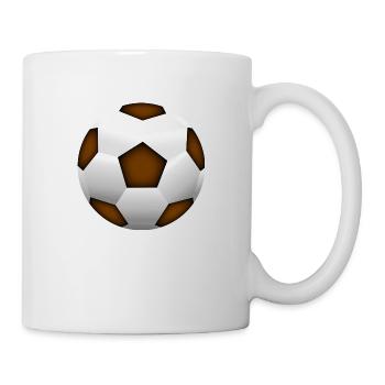 Smiley Football - Mug blanc - blanc - Droite