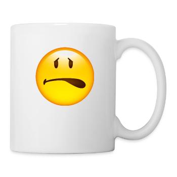 Smiley fear - Tasse - Weiß - Rechts