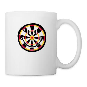 Smiley Dart Board - Mug - white - Right
